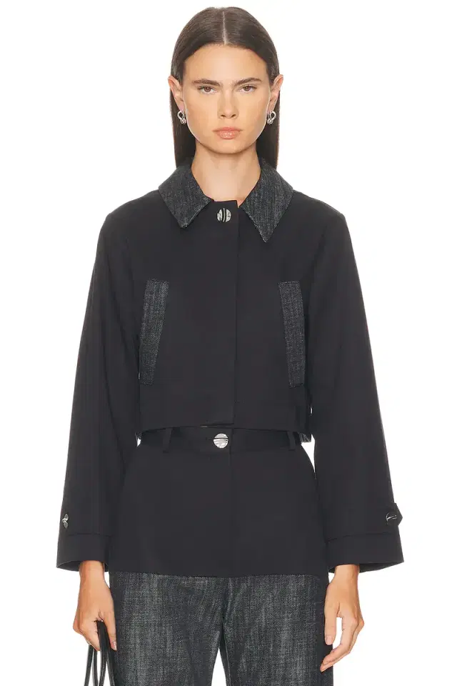 MATTHEW BRUCH Cropped Barn Jacket