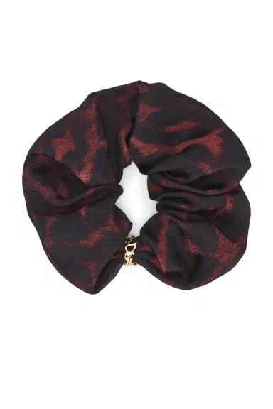 Saint Laurent Silk Scrunchie | Thumbnail 1 Saint Laurent Silk Scrunchie | Thumbnail 1