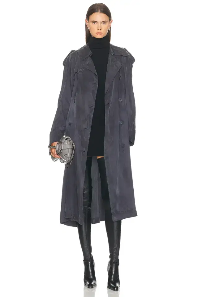 Helmut Lang Fluid Trench Coat