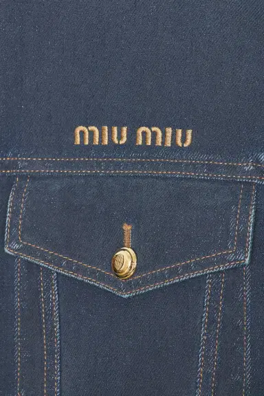 Miu Miu Button Up Jacket | Thumbnail 5 Miu Miu Button Up Jacket | Thumbnail 5