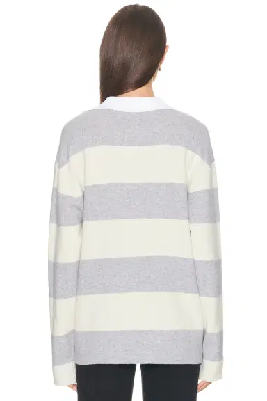 Moncler Long Sleeve Polo Sweater | Thumbnail 3