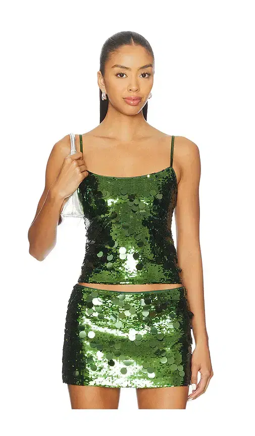 x REVOLVE Paillette Cami Top