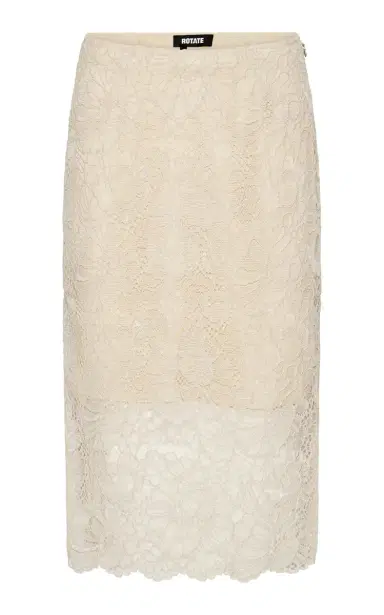 ROTATE Lace Midi Pencil Skirt | Thumbnail 1