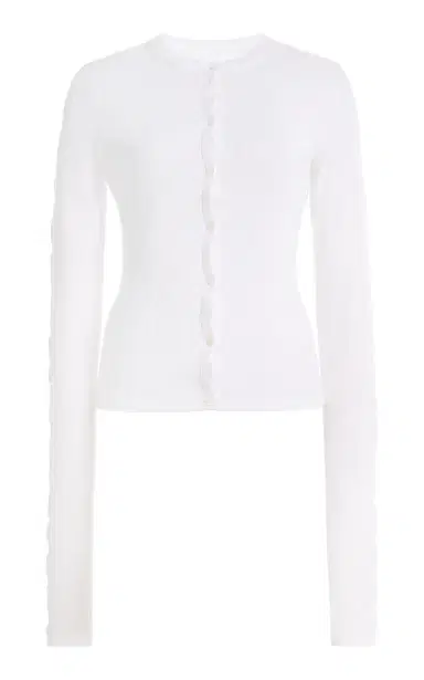 BIRROT Line Cotton Cardigan | Thumbnail 6