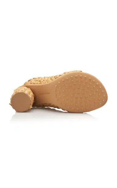 Bottega Veneta Atomic Intrecciato Raffia Sandals | Thumbnail 6 Bottega Veneta Atomic Intrecciato Raffia Sandals | Thumbnail 6