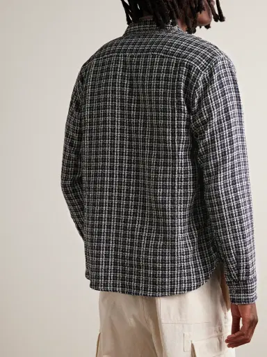 Corridor Checked Cotton-Tweed Shirt - Men | Thumbnail 3 Corridor Checked Cotton-Tweed Shirt - Men | Thumbnail 3