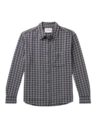 Corridor Checked Cotton-Tweed Shirt - Men | Thumbnail 1 Corridor Checked Cotton-Tweed Shirt - Men | Thumbnail 1