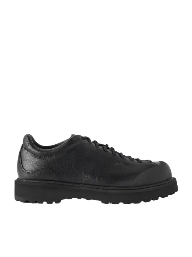 Diemme Ampezzo Low Rubber-Trimmed Full-Grain Leather Boots - Men