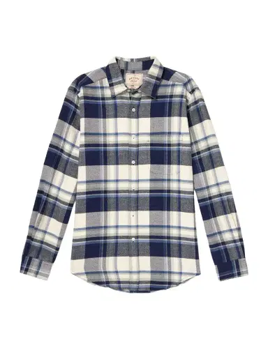 Portuguese Flannel Beck Checked Organic Cotton Shirt - Men | Thumbnail 1 Portuguese Flannel Beck Checked Organic Cotton Shirt - Men | Thumbnail 1