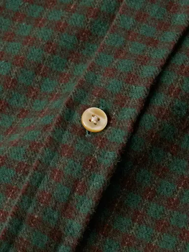 Portuguese Flannel Lago Button-Down Collar Checked Cotton-Flannel Shirt - Men | Thumbnail 4 Portuguese Flannel Lago Button-Down Collar Checked Cotton-Flannel Shirt - Men | Thumbnail 4