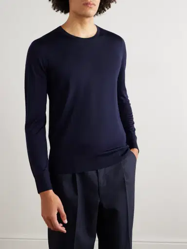 Loro Piana Wish® Virgin Wool Sweater - Men | Thumbnail 3 Loro Piana Wish® Virgin Wool Sweater - Men | Thumbnail 3