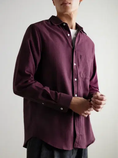 Portuguese Flannel Teca Cotton Shirt - Men | Thumbnail 3 Portuguese Flannel Teca Cotton Shirt - Men | Thumbnail 3