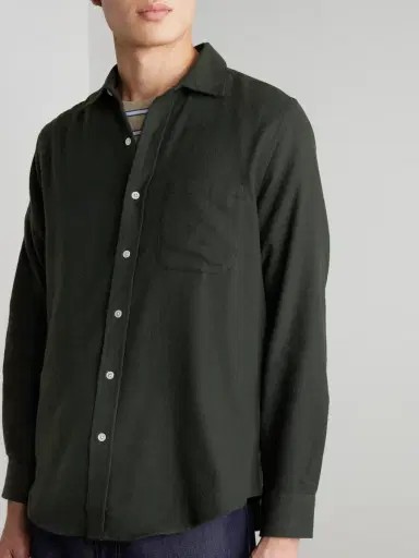 Portuguese Flannel Teca Cotton Shirt - Men | Thumbnail 3 Portuguese Flannel Teca Cotton Shirt - Men | Thumbnail 3