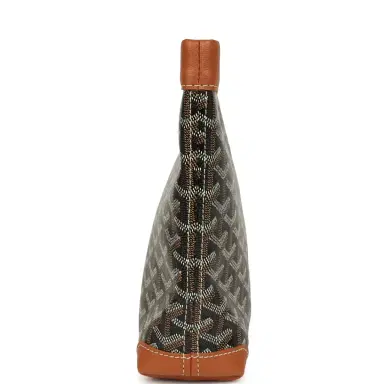 goyard Goyard Goyardine Canvas Black and Tan Conti Pouch Palladium Hardware | Thumbnail 6 goyard Goyard Goyardine Canvas Black and Tan Conti Pouch Palladium Hardware | Thumbnail 6