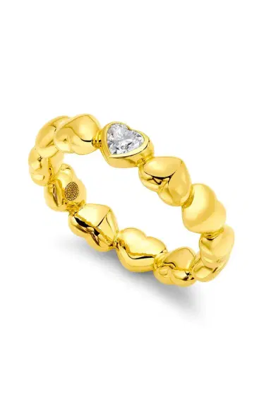 BUDDHA MAMA Puffy Heart Diamond Ring | Thumbnail 1