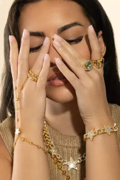 BUDDHA MAMA Puffy Star Band Ring | Thumbnail 2