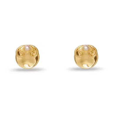 PatBo FILIGREE DISK BUTTON EARRINGS | Thumbnail 2 PatBo FILIGREE DISK BUTTON EARRINGS | Thumbnail 2