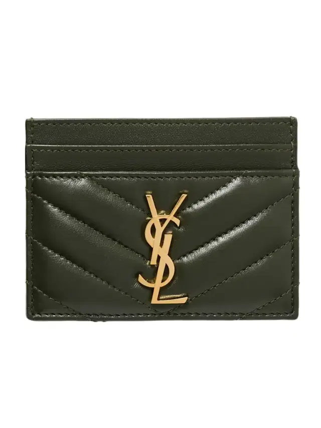 Cassandre Matelassé Leather Cardholder