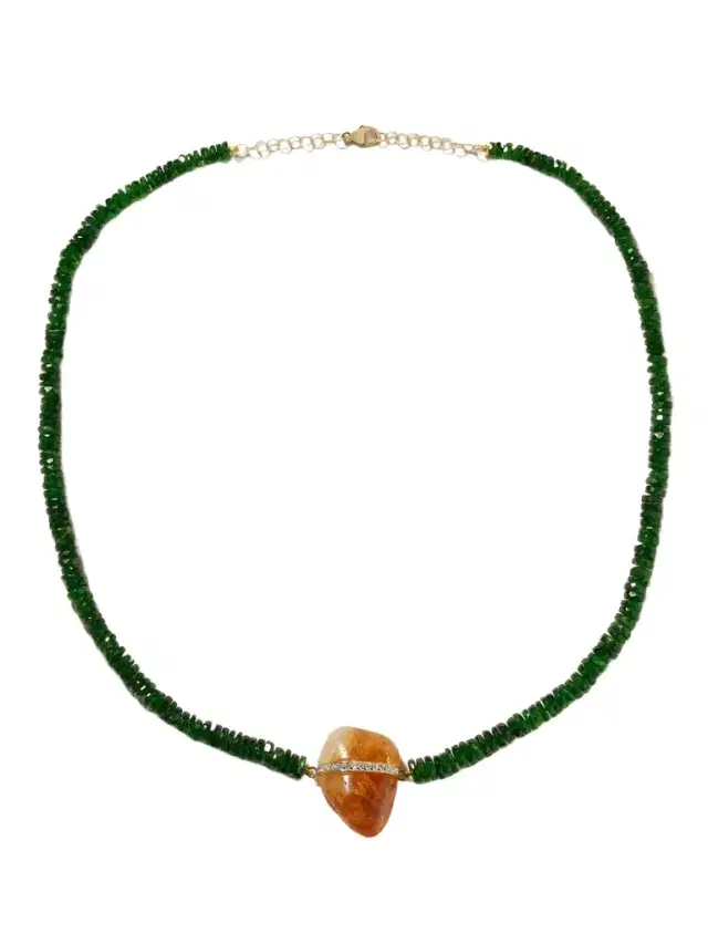 JIA JIA 14-karat Gold Multi-stone Necklace