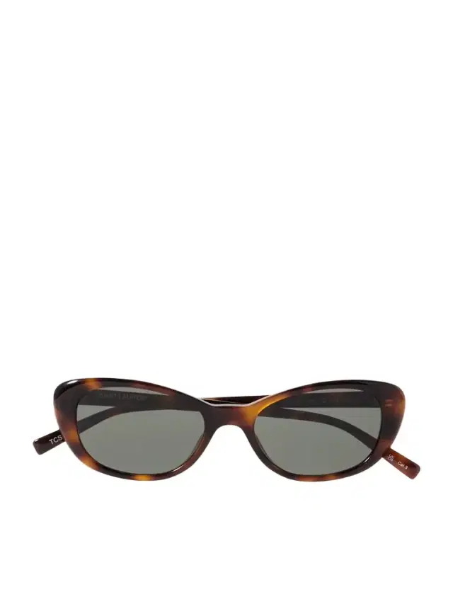 Cat-eye Tortoiseshell Acetate Sunglasses