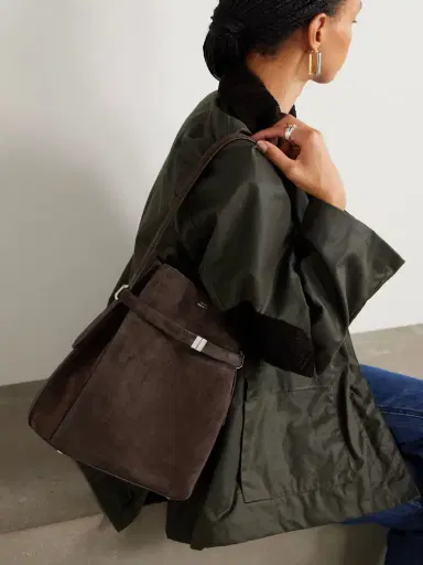 TOTEME Belted Suede Tote | Thumbnail 2