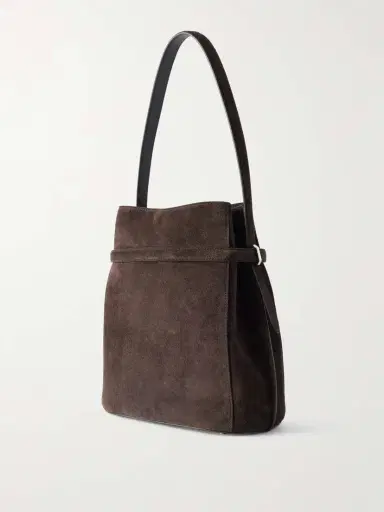 TOTEME Belted Suede Tote | Thumbnail 3