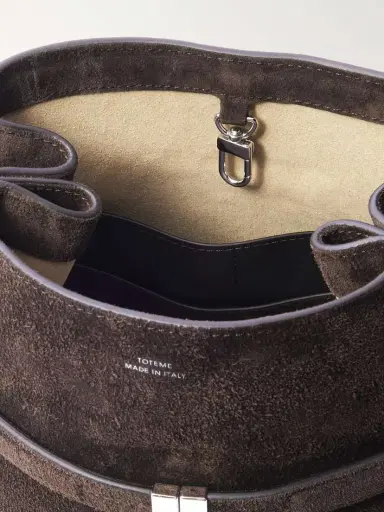 TOTEME Belted Suede Tote | Thumbnail 5