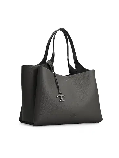 Tod's Women's Medium Logo Leather Tote Bag | Thumbnail 3