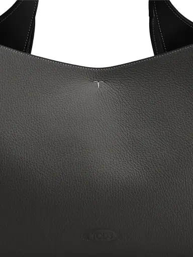 Tod's Women's Medium Logo Leather Tote Bag | Thumbnail 4