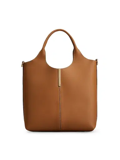 Tod's Women's Small Leather Tote Bag - Kenia Cacao | Thumbnail 1 Tod's Women's Small Leather Tote Bag - Kenia Cacao | Thumbnail 1