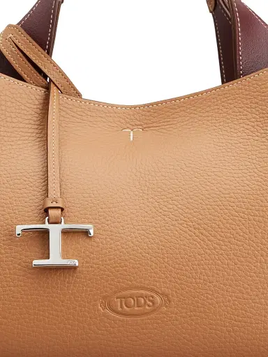 Tod's Women's Mini Logo Leather Top Handle Bag | Thumbnail 5