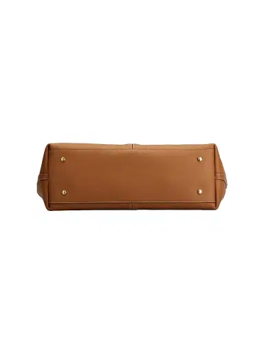 Tod's Women's Leather Shopper Tote Bag - Kenia Cacao | Thumbnail 6 Tod's Women's Leather Shopper Tote Bag - Kenia Cacao | Thumbnail 6