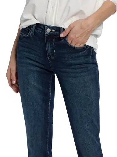 L'Agence Women's Sneeki Sneaker Low-Rise Straight-Leg Jeans - Columbia - Size 31 | Thumbnail 6 L'Agence Women's Sneeki Sneaker Low-Rise Straight-Leg Jeans - Columbia - Size 31 | Thumbnail 6