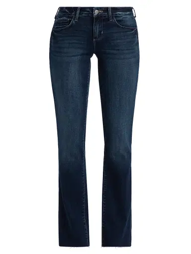 L'Agence Women's Sneeki Sneaker Low-Rise Straight-Leg Jeans - Columbia - Size 31 | Thumbnail 1 L'Agence Women's Sneeki Sneaker Low-Rise Straight-Leg Jeans - Columbia - Size 31 | Thumbnail 1