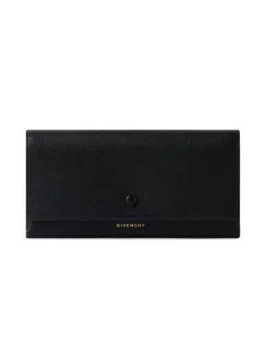 Givenchy Women's Day Long Wallet in Grained Leather - Black | Thumbnail 1