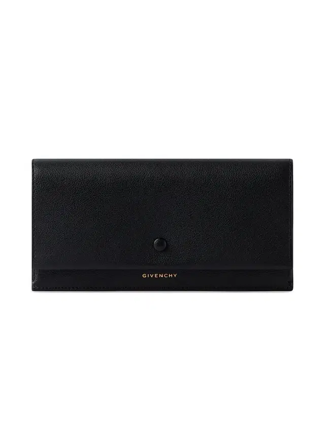 Givenchy Women's Day Long Wallet in Grained Leather - Black