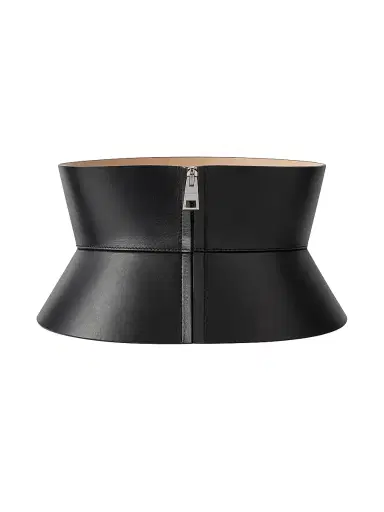 Givenchy Women's Corset Belt in Nappa Leather - Black - Size Medium | Thumbnail 2