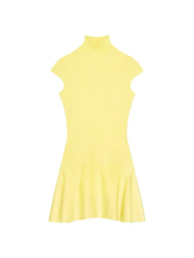 Givenchy Women's Knitted Dress - Acid Yellow