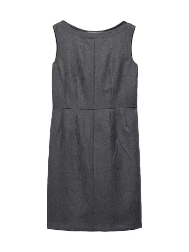 Prada Women's Flannel Dress - Grey | Thumbnail 1