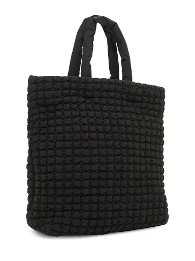 Marni Men's Logo Quilted Tote - Black | Thumbnail 4 Marni Men's Logo Quilted Tote - Black | Thumbnail 4