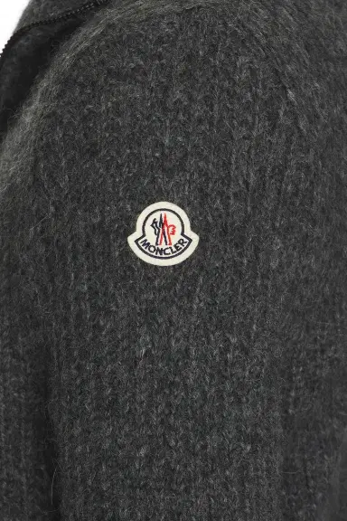 Moncler Zip Cardigan | Thumbnail 3 Moncler Zip Cardigan | Thumbnail 3