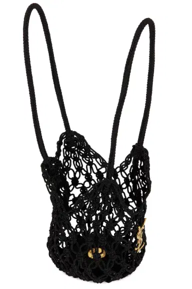 Saint Laurent Small Shopping Crochet Bag | Thumbnail 5 Saint Laurent Small Shopping Crochet Bag | Thumbnail 5