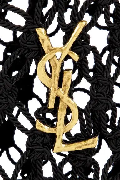 Saint Laurent Small Shopping Crochet Bag | Thumbnail 6 Saint Laurent Small Shopping Crochet Bag | Thumbnail 6