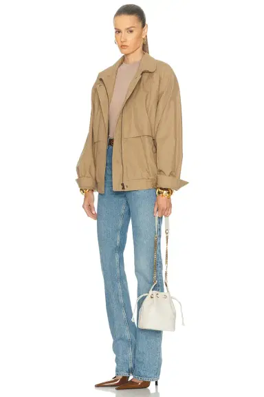 Saint Laurent Small Cassandre Quilted Bucket Bag | Thumbnail 2
