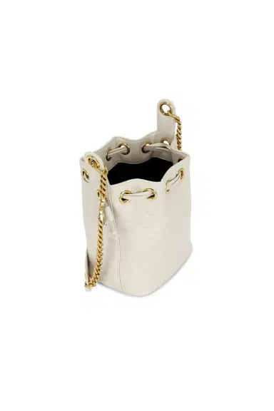 Saint Laurent Small Cassandre Quilted Bucket Bag | Thumbnail 5