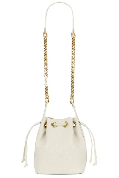 Saint Laurent Small Cassandre Quilted Bucket Bag | Thumbnail 1