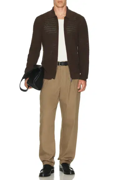 NN07 Gustav Long Sleeve Zip Sweater | Thumbnail 4