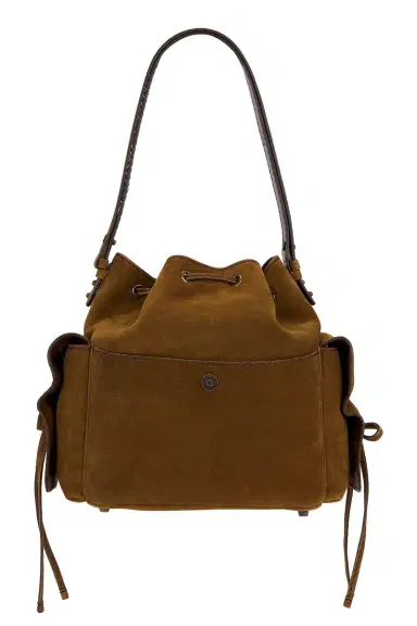Acne Studios Multipocket Bucket Suede Bag | Thumbnail 3 Acne Studios Multipocket Bucket Suede Bag | Thumbnail 3