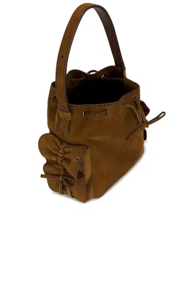 Acne Studios Multipocket Bucket Suede Bag | Thumbnail 5 Acne Studios Multipocket Bucket Suede Bag | Thumbnail 5