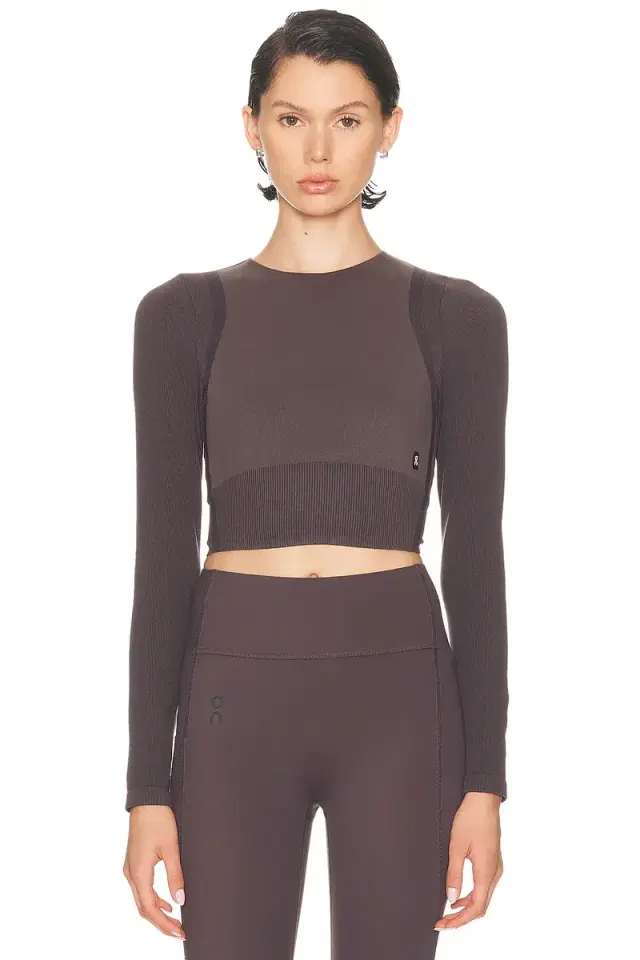 On Studio Knit Long Crop Top